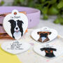 Premium Dog Breed Realistic Illustrations Heart ID Tag, thumbnail 9 of 11