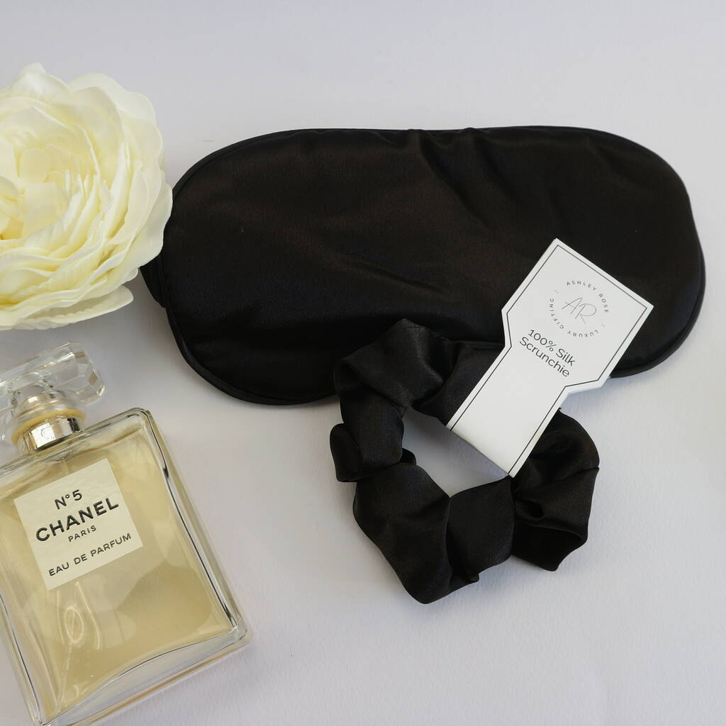 Personalised Mulberry Silk Sleep Mask By Ashley Rose