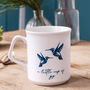 Personalised Hummingbird Mug, thumbnail 3 of 3