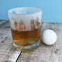 Golfer's Etched Glass Tumbler, thumbnail 4 of 6