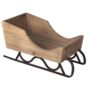 Large Wooden Sleigh Decoration, thumbnail 2 of 2