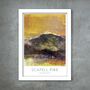 Scafell Pike Poster Print Three Peaks Challenge, thumbnail 3 of 3