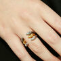 Open Twig Ring In Sterling Silver Or Gold Vermeil, thumbnail 4 of 7