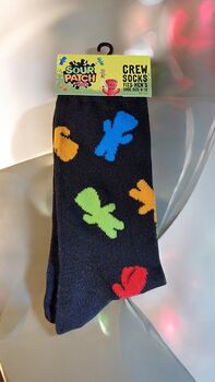 Sour Patch Kids Socks Gift Set In Handcrafted Box, 3 of 9