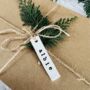 Personalised Clay Christmas Tag, thumbnail 1 of 3