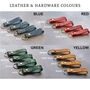 Personalised Couples Leather Keyring Set, thumbnail 10 of 11