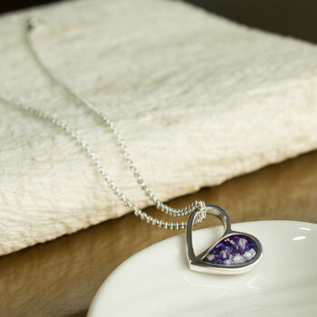 Memorial Ashes Always In My Heart Necklace, 2 of 6