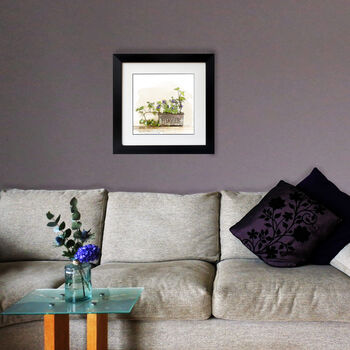 Hovis Tin With Pansy And Ivy Fine Art Print, 4 of 4