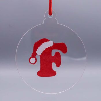 Personalised Christmas Tree Disc Bauble, Various Styles, 3 of 10