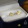 The Plague Doctor Stud Earrings In Sterling Silver, thumbnail 6 of 12