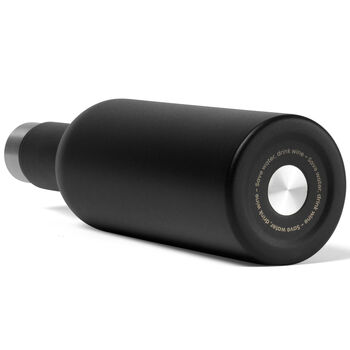 Black Insulated Wine Bottle, 3 of 4