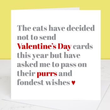 Valentine's Day From The Cat, 2 of 2