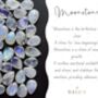 Moonstone Crystal Teardrop Hoop Earrings, thumbnail 7 of 10