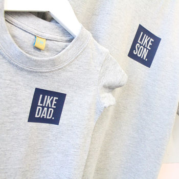 Like Dad. Like Son. T Shirt Set, 2 of 4