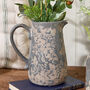 Soire Blue Floral Ceramics Collection, thumbnail 3 of 4