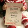 Personalised Santa’s Nice List Certificate And Letter Set, thumbnail 1 of 5