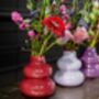 Skrzyszow Glass Vase Small Flamingo, thumbnail 3 of 7