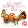 Dried Flower Crown Kit For 10 Hens, thumbnail 1 of 6
