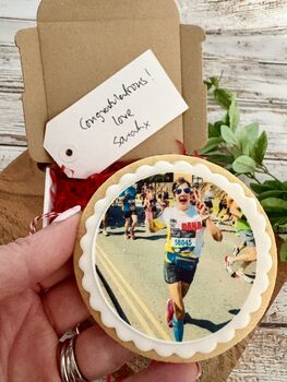 Edible Photo Personalised Large Biscuit Letterbox Gift, 7 of 8