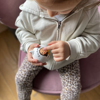 Custom Original Hand Painted Bauble, 3 of 4