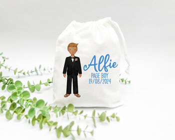 Personalised Page Boy Bag, 4 of 4
