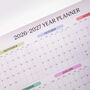2026 2027 Large A1 Academic Year Wall Planner, thumbnail 3 of 8
