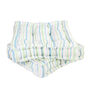 Tenby Stripe Cotton Alfresco Mattress Box Cushions, thumbnail 2 of 5