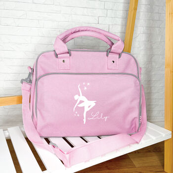 Ballerina With Stars Personalised Dance Bag, 4 of 6