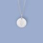 Personalised Lily Of The Valley Necklace In Silver, thumbnail 4 of 12