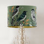 Fancy Flock Green Bird Lampshade, thumbnail 1 of 7