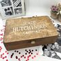 Personalised Wooden Couple's Keepsake Box, thumbnail 2 of 12