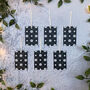 Black And White Star Wrapping Paper, thumbnail 6 of 7