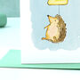 Hedgehog Second Birthday Card, thumbnail 2 of 11
