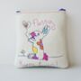 Bunny Rabbit Purse, Personalised, Easter Gift, thumbnail 6 of 9