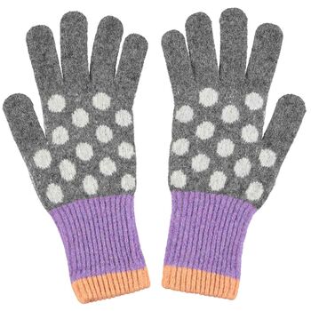 Ladies Lambswool Gloves And Fingerless Mitts, 4 of 10