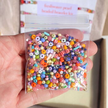 Make Beaded Friendship Bracelets With Freshwater Pearls Kit, 10 of 12