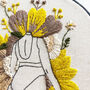 'Flourish' An Inspiring Female Embroidery Kit, thumbnail 3 of 4