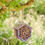Hexagonal Recycled Cotton Insect And Bee House, thumbnail 2 of 3