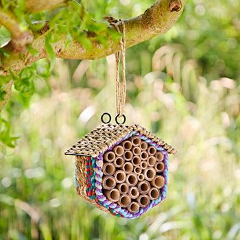 Hexagonal Recycled Cotton Insect And Bee House, 2 of 3