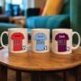 Personalised No.One Relative Football Shirt Mug, thumbnail 2 of 8