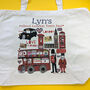 Personalised About London Town Bag, thumbnail 5 of 12