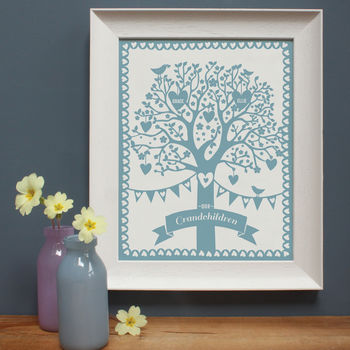 Personalised Family Tree Print, 3 of 5