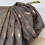 Antique Stars Print Scarf In Dark Silver, thumbnail 2 of 4