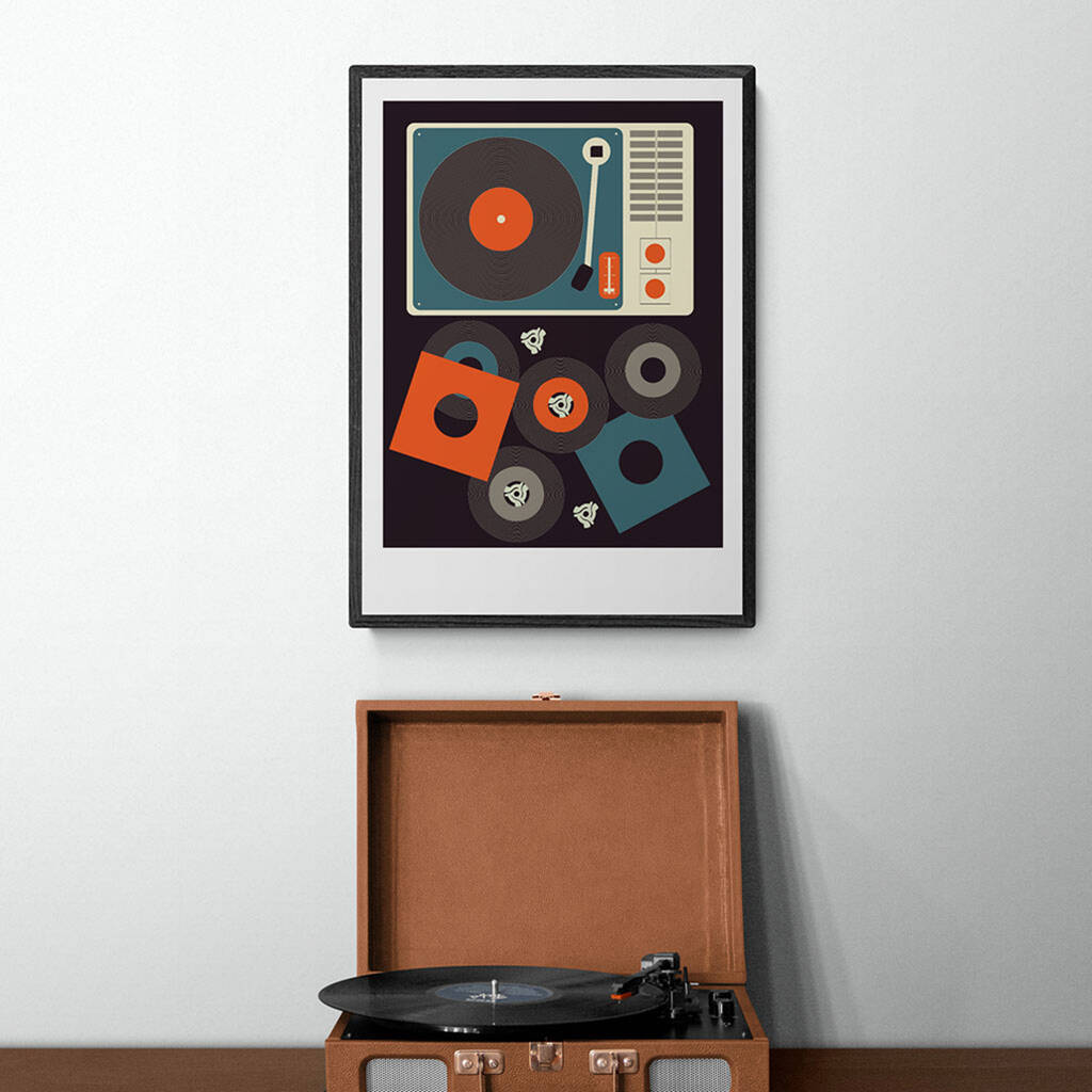 45 Dark Print By Gail Myerscough