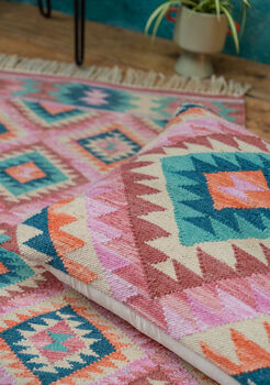 Ilica Handloom Kilim Cushion, 2 of 3