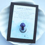 Lapis Lazuli Mushroom – Wisdom And Truth Pocket Crystal, thumbnail 3 of 4