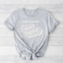 When In Doubt, Dance Dance Dance T Shirt In Pink, thumbnail 9 of 10