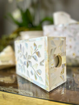 Mother Of Pearl Inlay Match Box Holder | Sandy Shores, 2 of 6