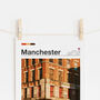 Personalised Minimalist Travel Poster | Manchester, thumbnail 2 of 6