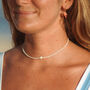 Melati Shell Beaded Necklace Giada Collection, thumbnail 4 of 7